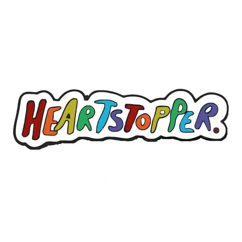 Heartstopper LGBT Lapel Pin untuk ransel Enamel Pin Pines bros untuk wanita lencana mode perhiasan Gay aksesoris hadiah