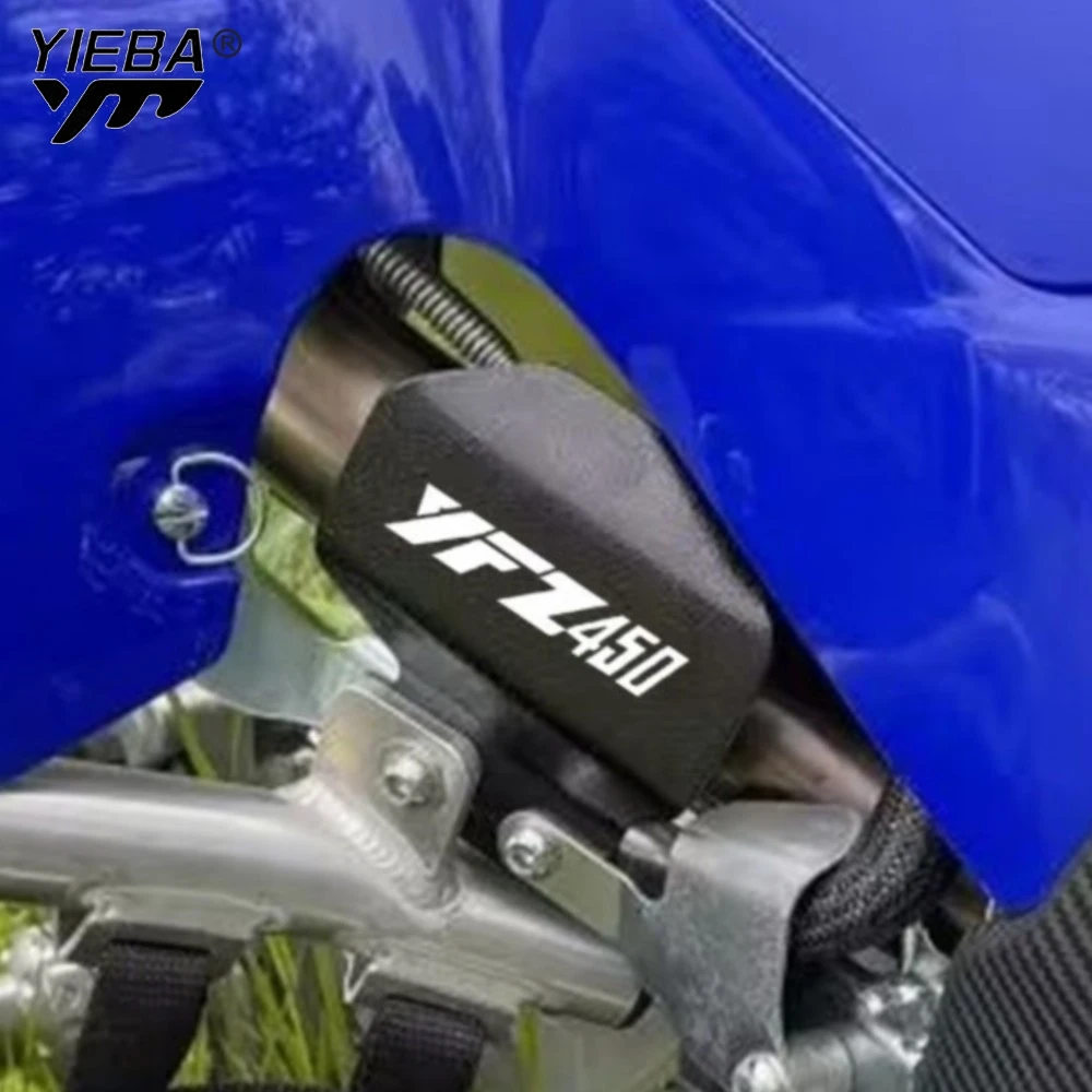 

For Yamaha YFZ450R YFZ 450R SE 2014 2022 2023 2024 2025 2026 Motorcycle Exhasut Muffler Cover Anti-Scald Cap Heat Shield Guard