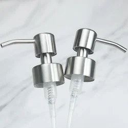 1Pc Kitchen Foam Soap Products  304 Stainless Steel Hand Soap Liquid Dispenser Nozzle for Bathroom Shampoo Bathroom Accessories