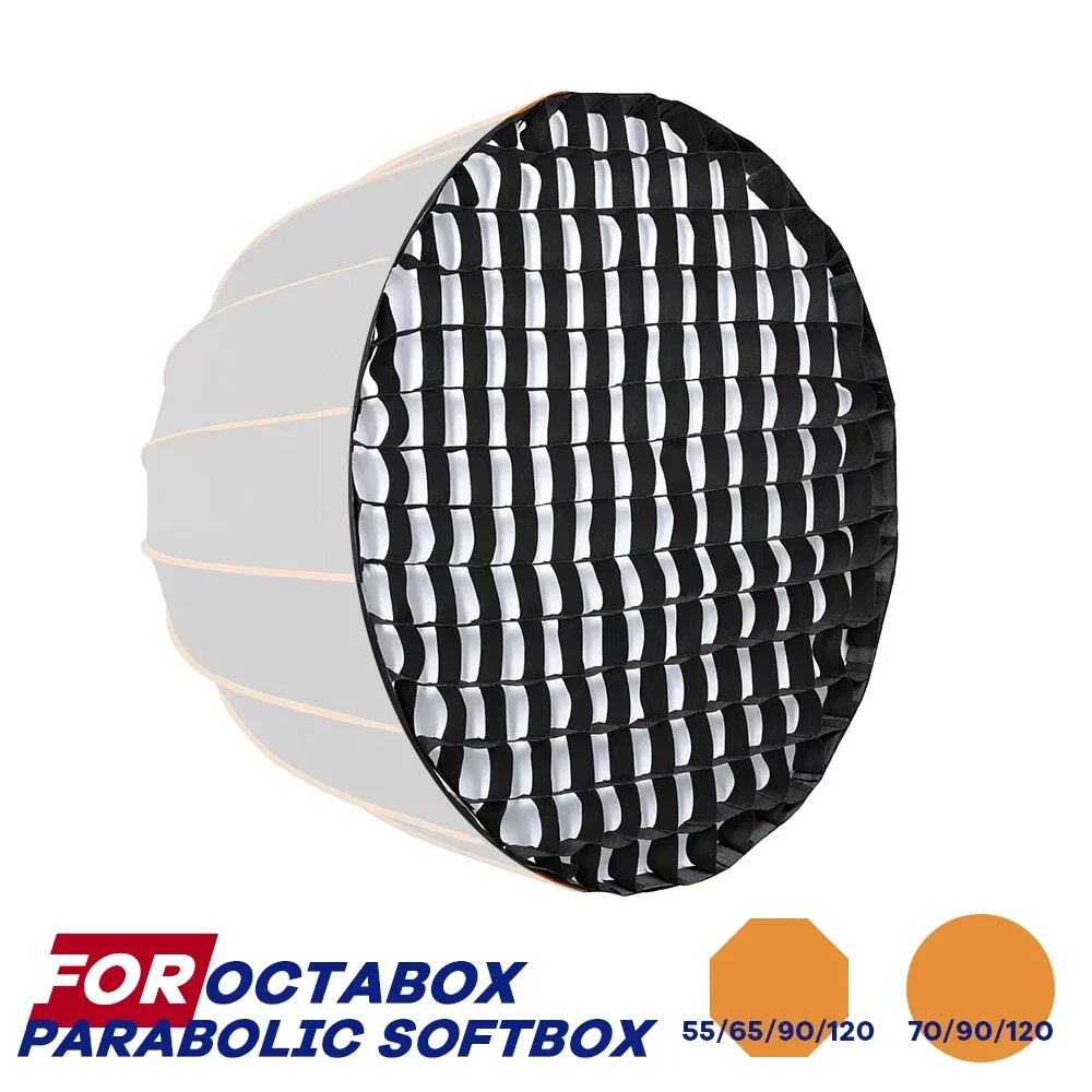 Honeycomb Grid for Octabox 90 65 55 Parabolic Softbox 70 Grand 120 Low Contrast Lighting Control Tool 45° Beam