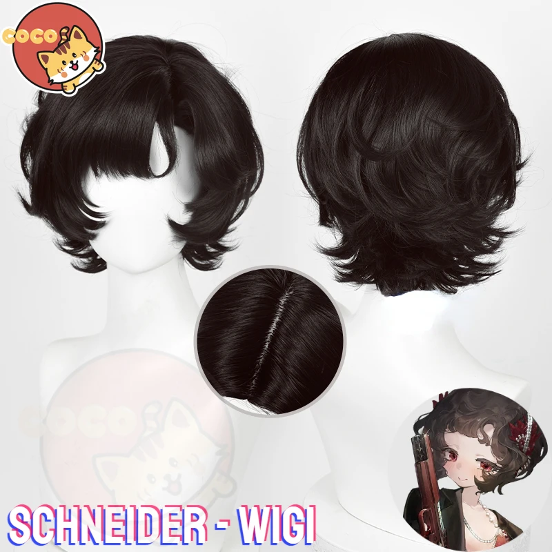 

Schneider Cosplay Wig Game Reverse1999 Cosplay Schneider Wig 30cm Black Short Cosplay Wig CoCos