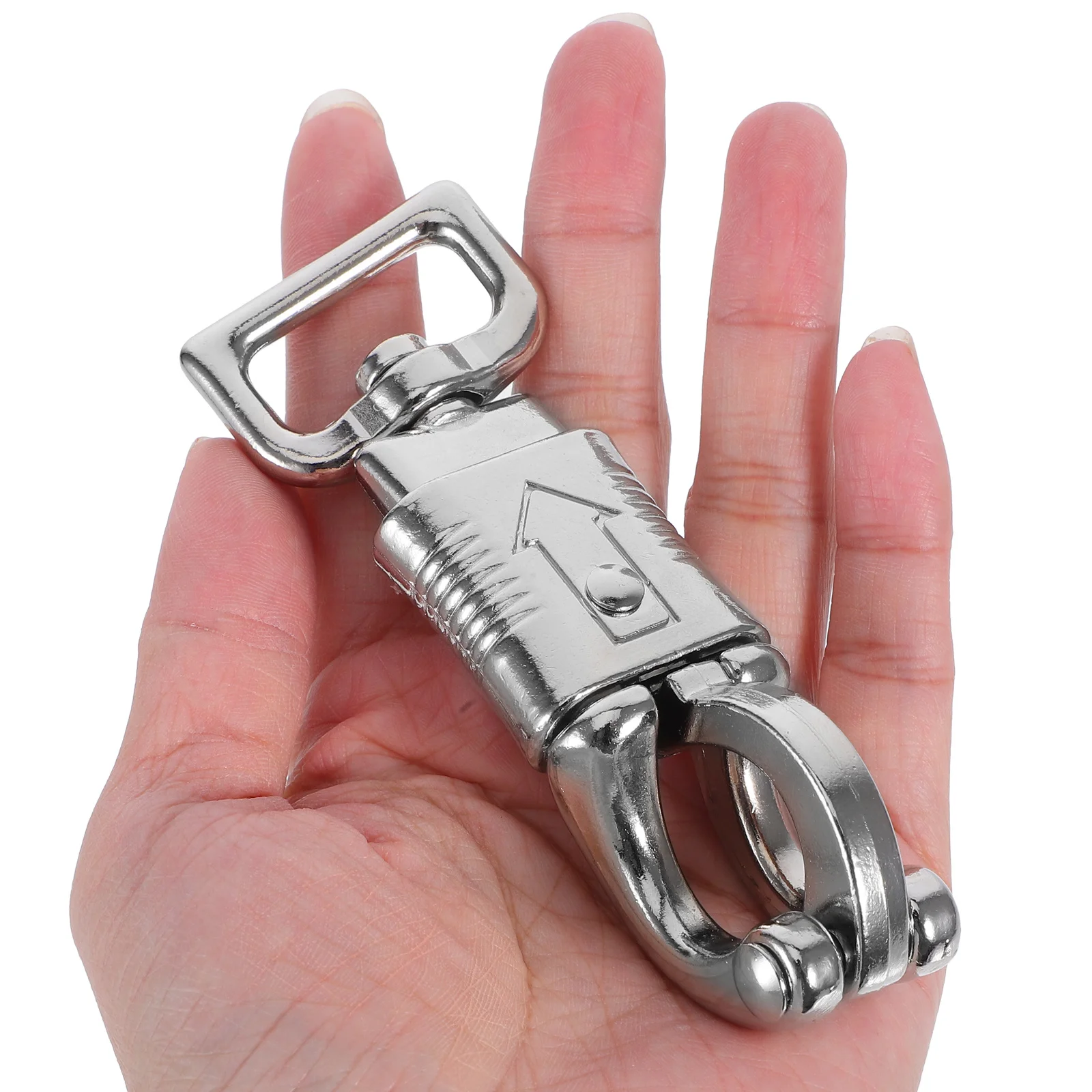 ربط الحصان هوك سبائك الزنك الربيع المفاجئة لركوب الفروسية الإفراج السريع حبل معدني المشبك في الهواء الطلق تسخير والعتاد