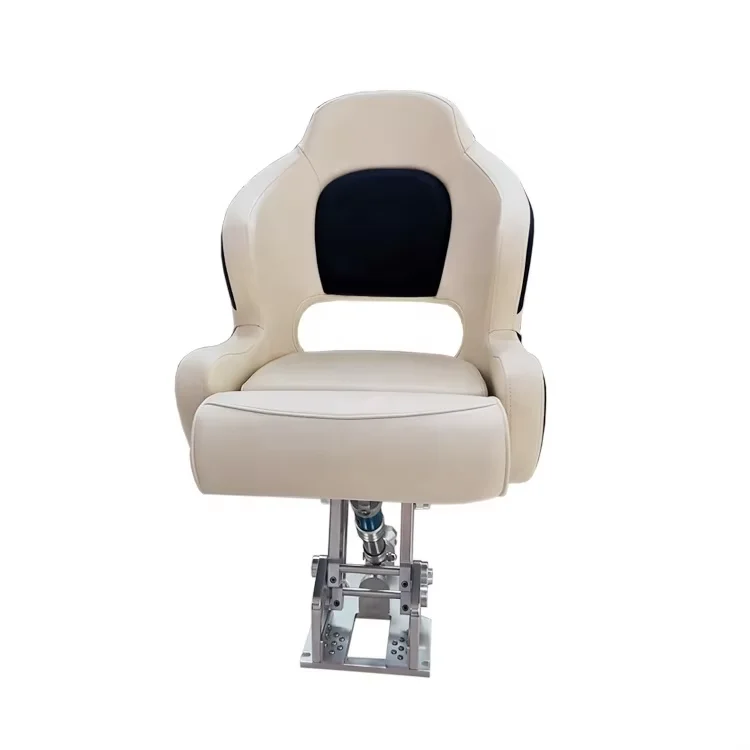 High Quality Boat Accessory Water Proof Adjustable Height Pedestal Marine Fishing Seats Yacht Chairs