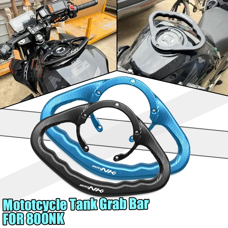 Motorcycle Passenger Grab Rail Handgrips Hand Grip Tank Grab Bar Handles Armrest For 800NK nk 800 2023 2024 2025