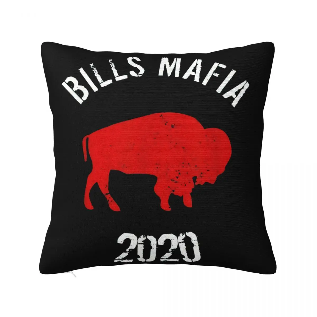 Bills Mafia 2020 Buffalo Mens Us Gift Hot Sale Animal Promotion Hip Hop Stylish Natural Text Pillow Case