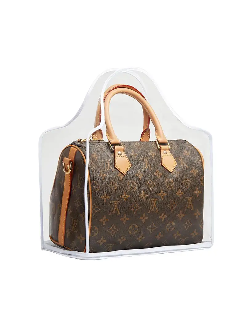 

Luxury Bag Storage Dustproof Moistureproof Moldproof Transparent Frosted Bot Protective Bag for Handbag Storage Organization