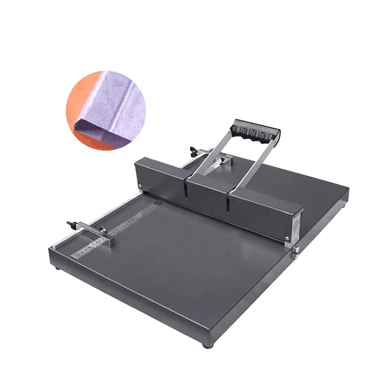 350mm Paper Folding Folder Creaser Desktop Manual Creasing Machine A4/A3 Paper Cover Creasing Printing Company Metal