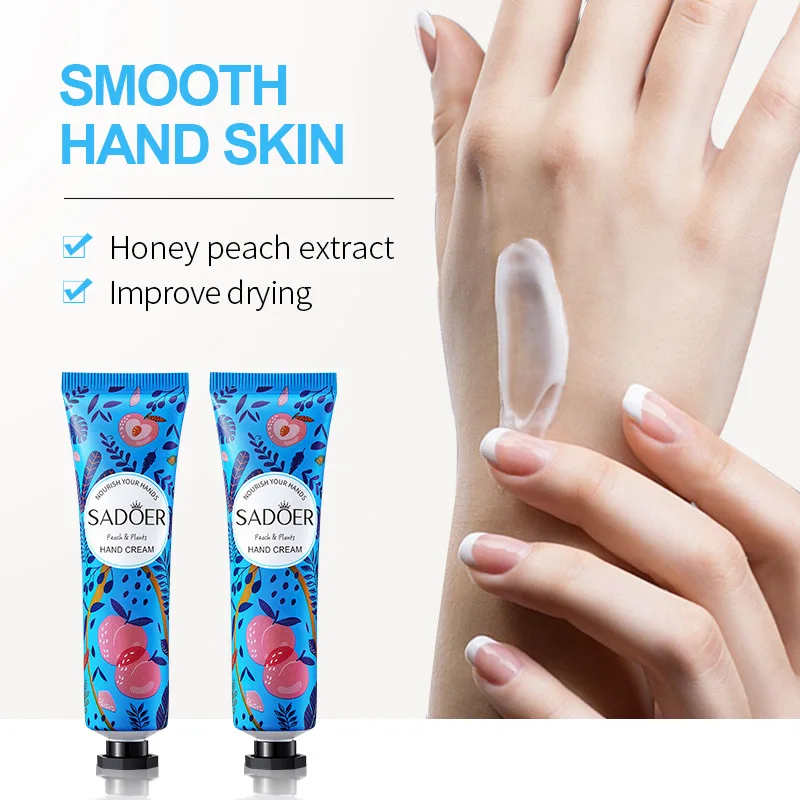 1pc Fruit Plant Extract Fragrance Hand Cream Set Moisturizing Repair Anti Dry Hand Lotion Sets Hands Skin Care Products Chap