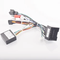 Car Radio Stereo Wiring Harness Cable Adapter Android 16pin For for Chevrolet Orlando Spark for Vauxhall Insignia for Cadillac