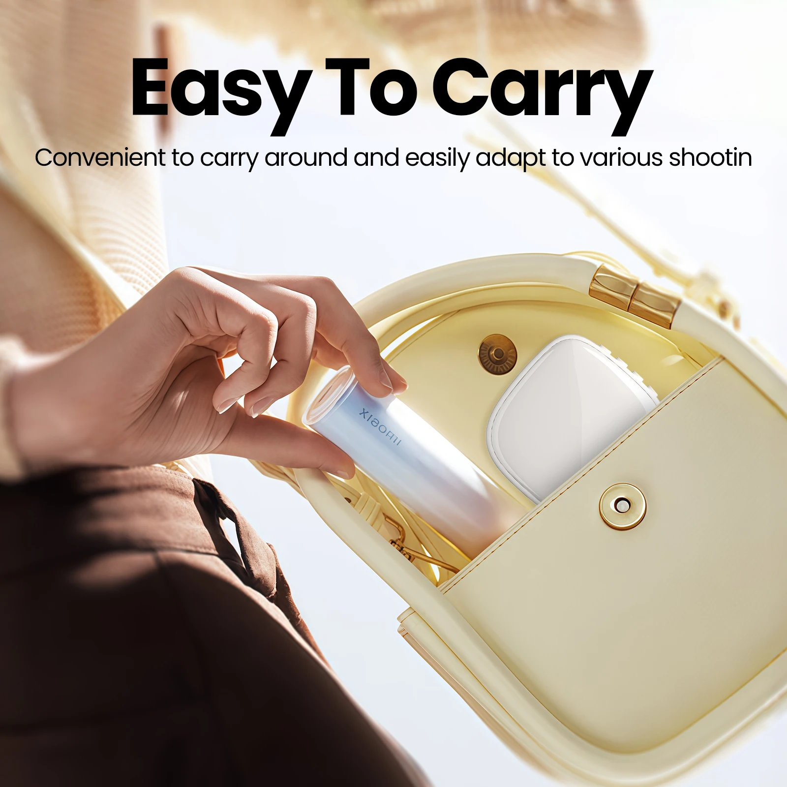 الهاتف المحمول المغناطيسي صورة شخصية ملء الضوء قابلة للشحن مرآة ماكياج صغيرة محمولة قابلة للطي جيب LED ضوء حامل هاتف المحمول