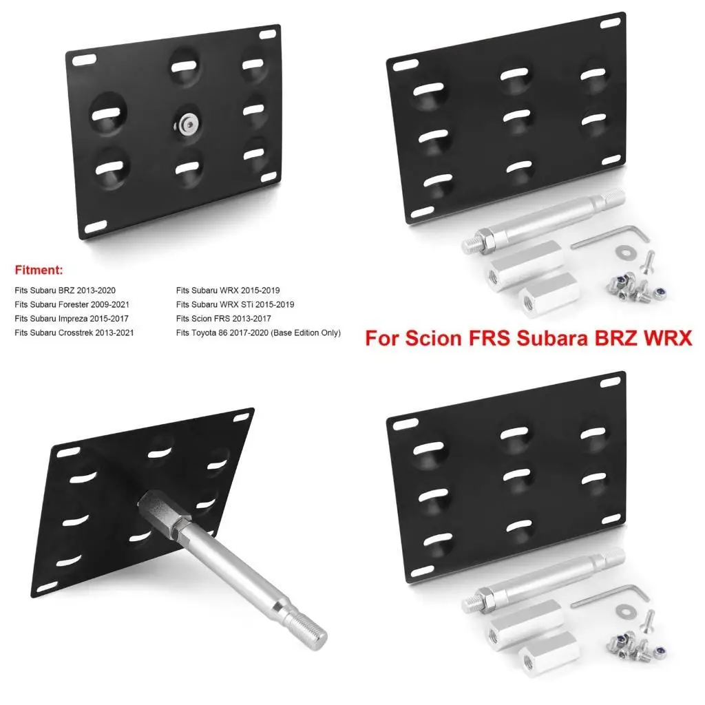 

31bc Front Bumper Tow Hook для держателя алюминиевого кронштейна Subara Brz