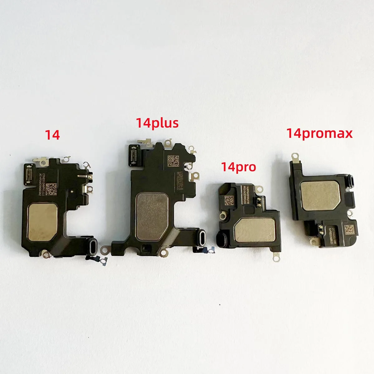 Earpiece Ear Speaker For iPhone 13 14 15 Pro Max 13 Mini 15 Plus Sound Receiver Earphone Front Light Sensor Flex Cable