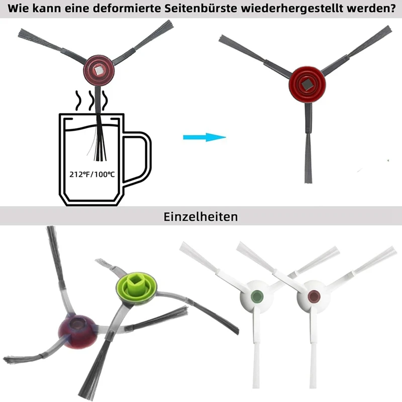 Аксессуары Для Ecovacs DEEBOT X1 Omni, X1E Omni, запасные части для пылесоса Ecovacs Deebot X1 Turbo