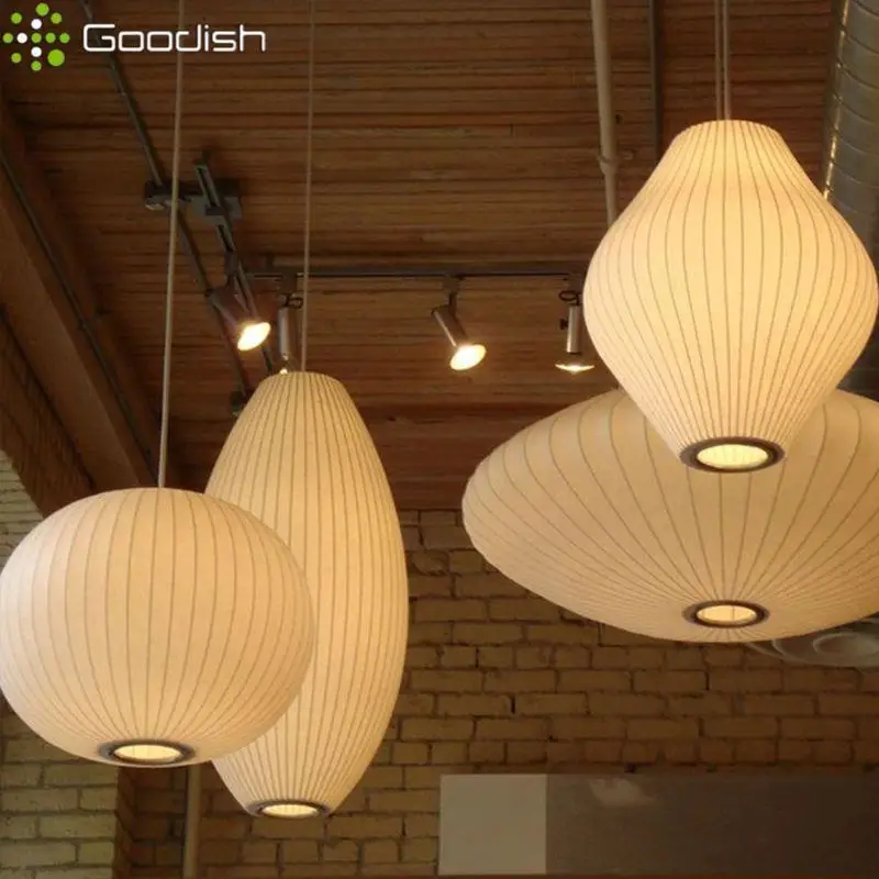 

Janpanese Wabi-sabi Style Cloth Fabric Multi-shape LED Pendant Lights Art Hand-Knitted Lamp for Lobby Home Decoration Chandelier