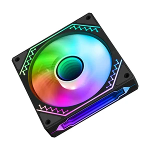 PC için Fan Aır12s, ARGB ışık efekti aynaya, Döngüsel, CPU PWM Fan 120mm, Fan, Uzay, sonsuzluk, 4Pin, 5V 3Pin, 12 cm 8 en çok satan, fon-sonsuz duvar kağıdı-no. 1