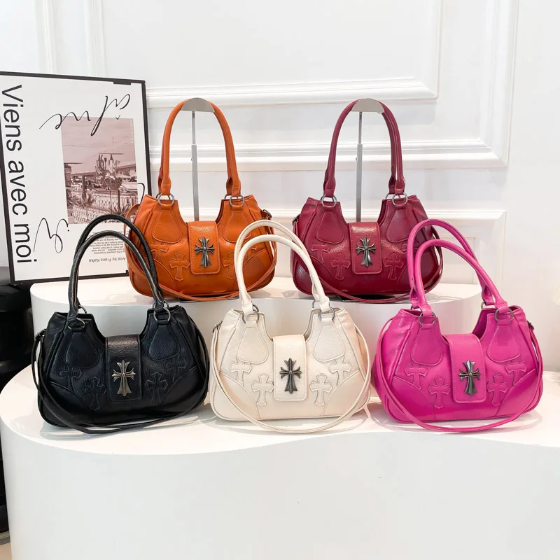 

Popular Classic Elegant Ladies Handbag - Women's Leather Tote Shoulder Bag By Luxury Brand Handbags