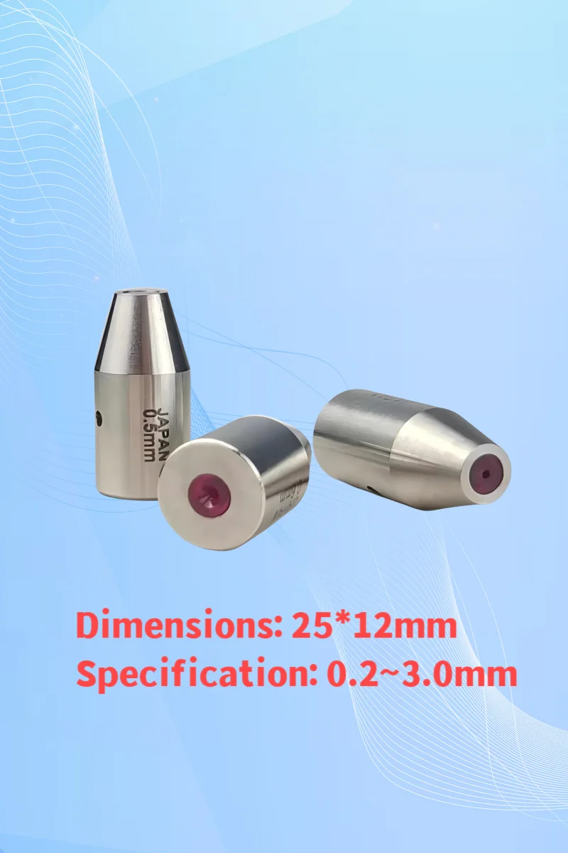 Wire Pipe Guide Ruby Diamond for EDM Drilling perforating Machines