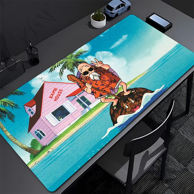 Tapis de souris DBZ Dragon Ball Master Roshi, accessoires de jeu, tapis de clavier Varmilo, tapis de bureau en caoutchouc pour ordinateur, tapis de souris