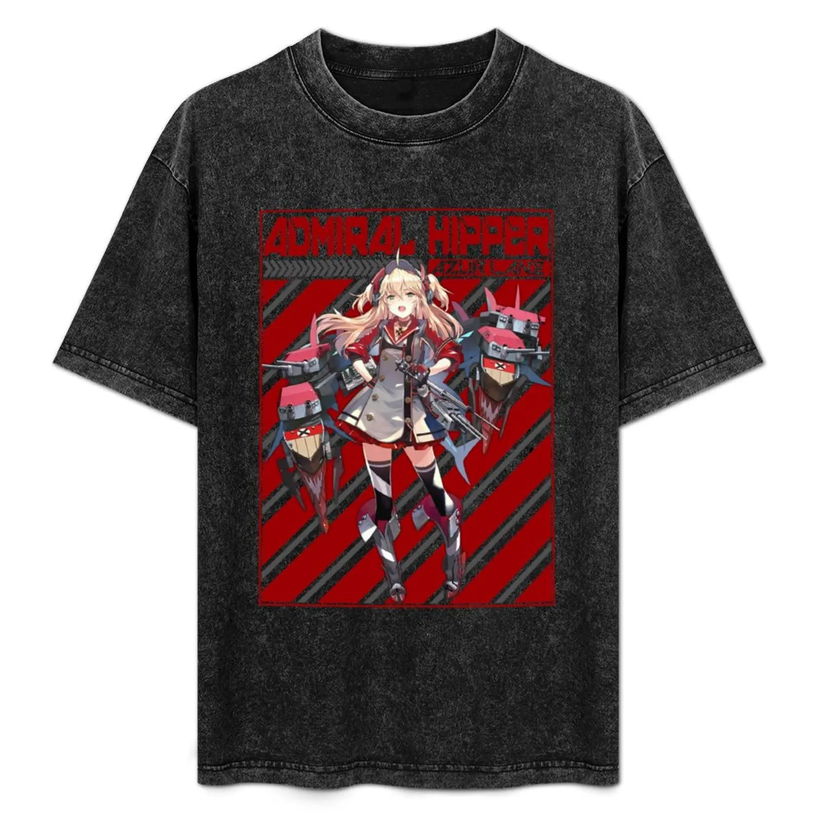 

AZUR LANE ADMIRAL HIPPER T-Shirt Functional Casual Short Sleeve Tee