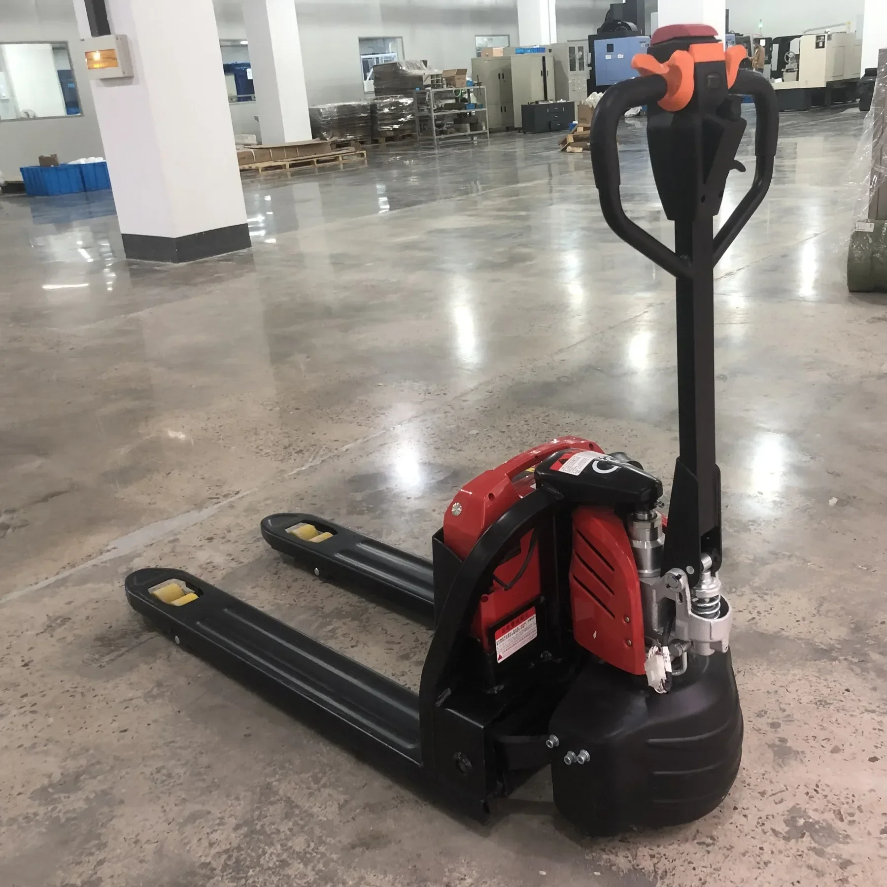 

#foWELIFTRICH 1.5 ton EPT-15D HELI electric pallet truck with 24V/20Ah maintenance-free battery electric pallet jack