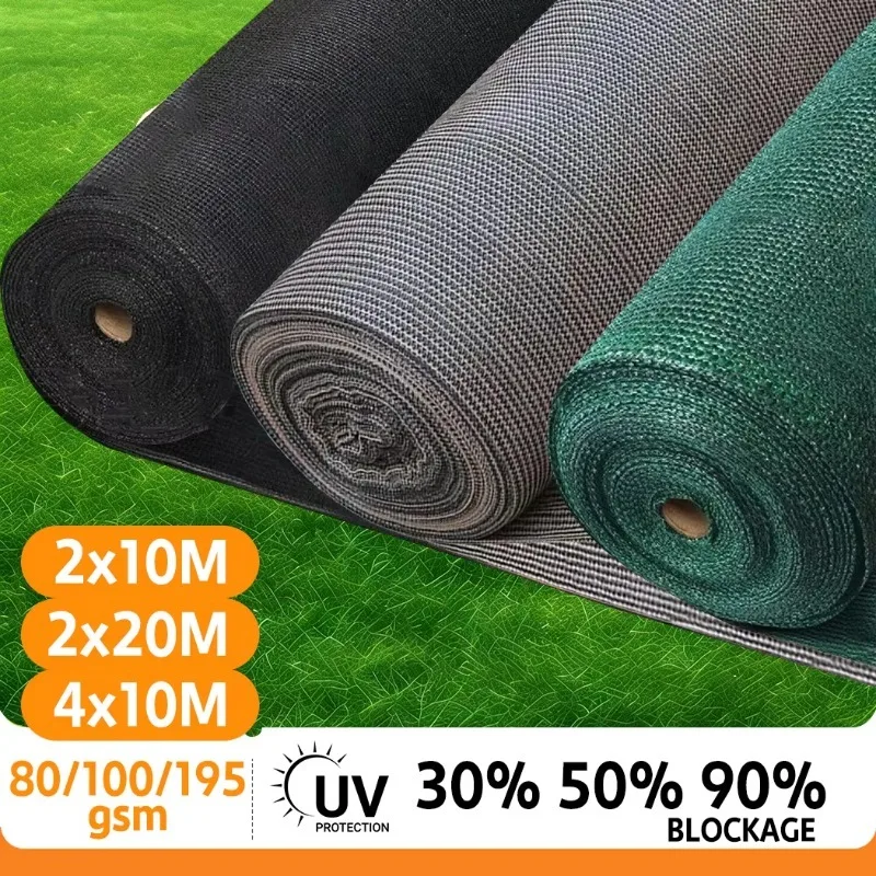 UV Protection Mesh Roll 30%,50%,90% Shade Rate Outdoor Shade Cloth Garden Sun Block Fabric Cover
