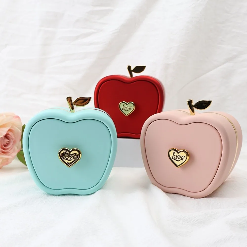 

Plastic Fruit Jewelry Box Drawer Pull Romantic Fruit Gifts Box Pink Red Blue Fruit LOVE Jewelry Display Box for Girlfriend