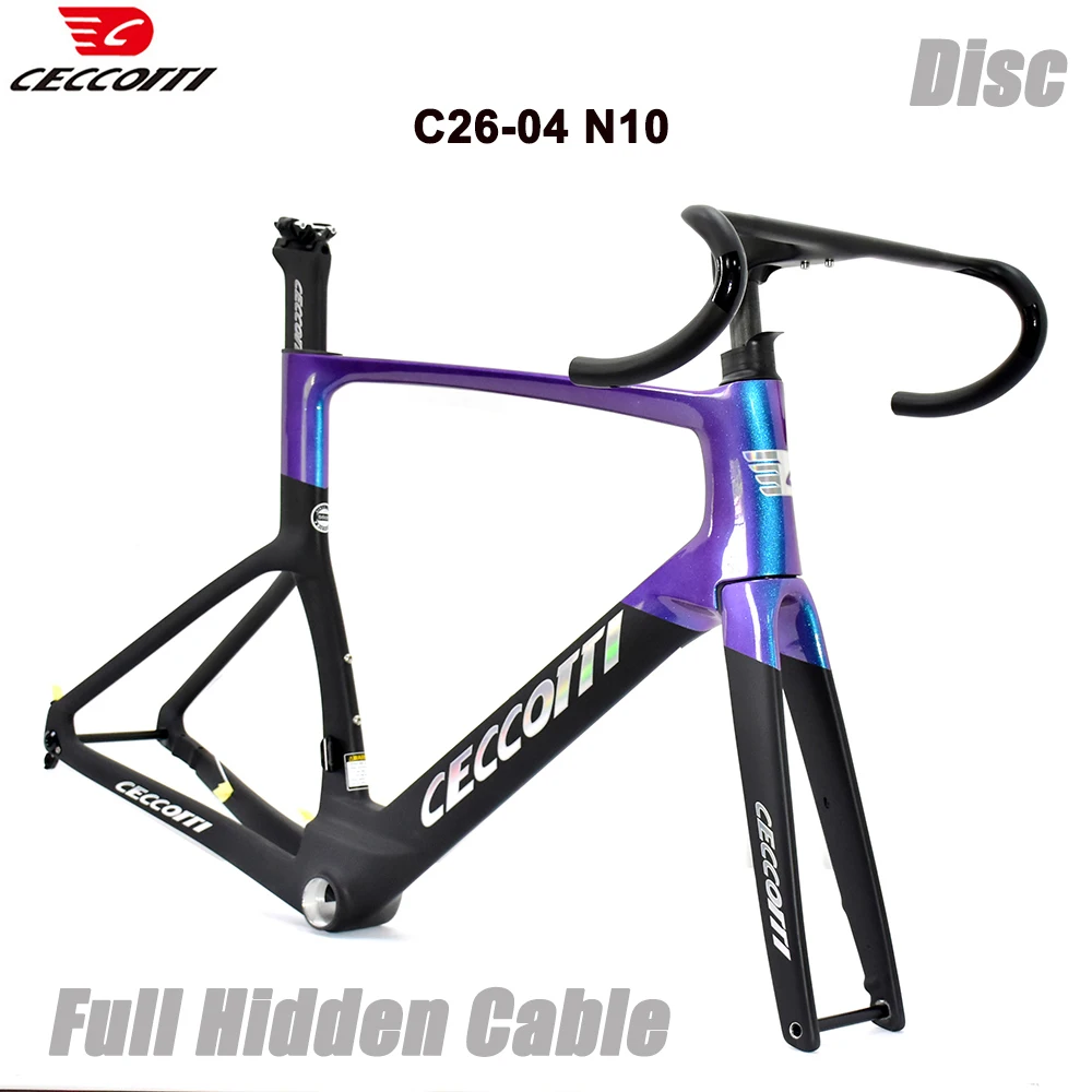 T1000 Full Carbon Road Bike Frame Disc Brake And T47BB Max Tires 32mm Bicycle frameset