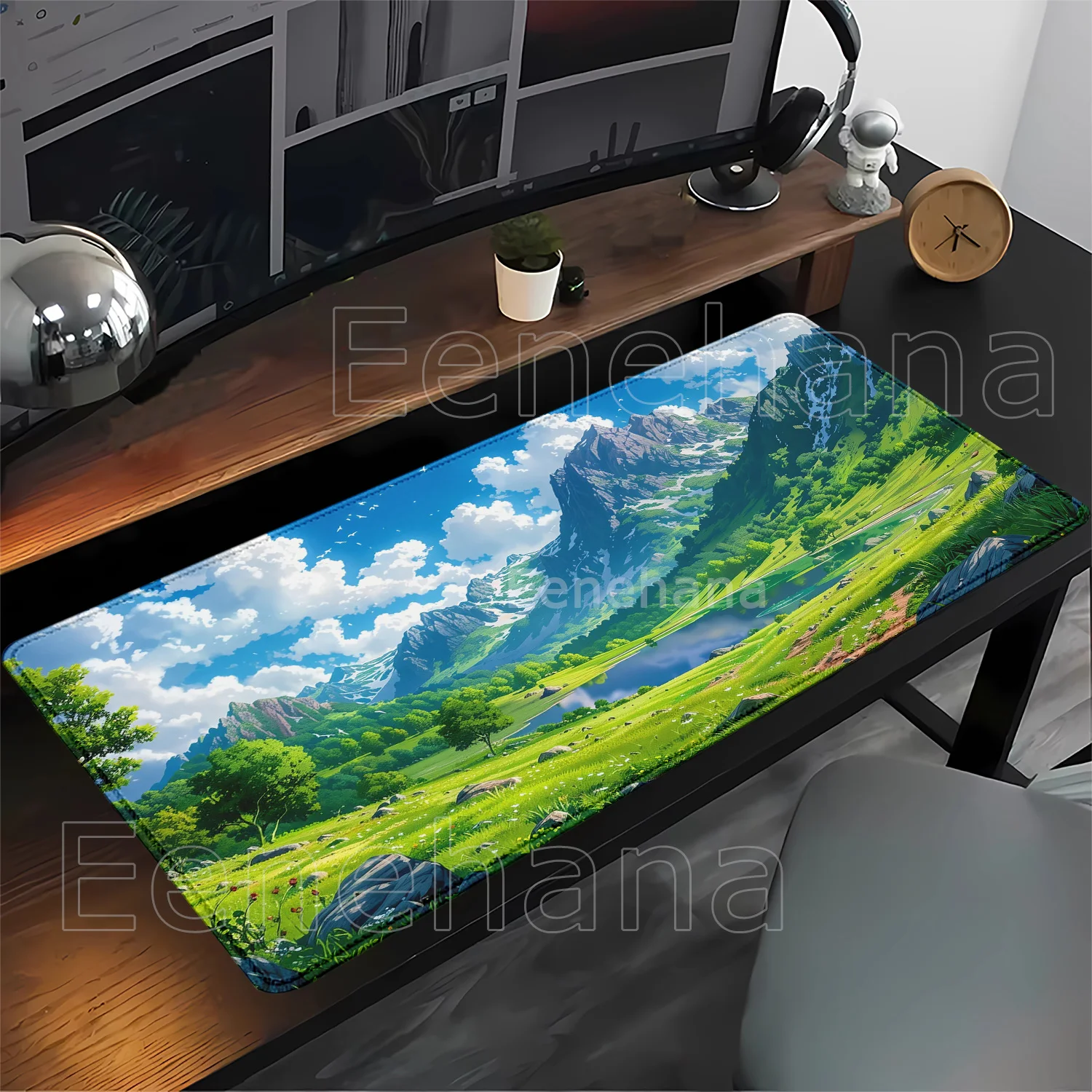 Esports Gaming Laptop - Scenery XXL Mousepad Rubber Large Mouse