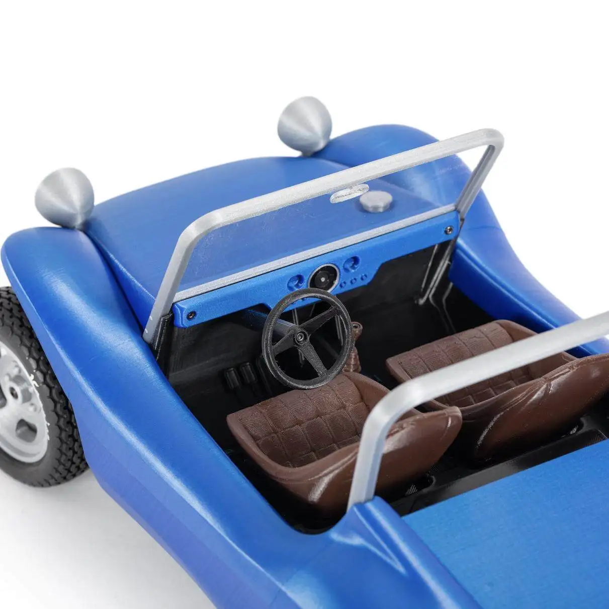[44Cm] Unassembled 3D printing 1:8 RC remote control beach car 3D Sets Sandy beach racing off-road DIY