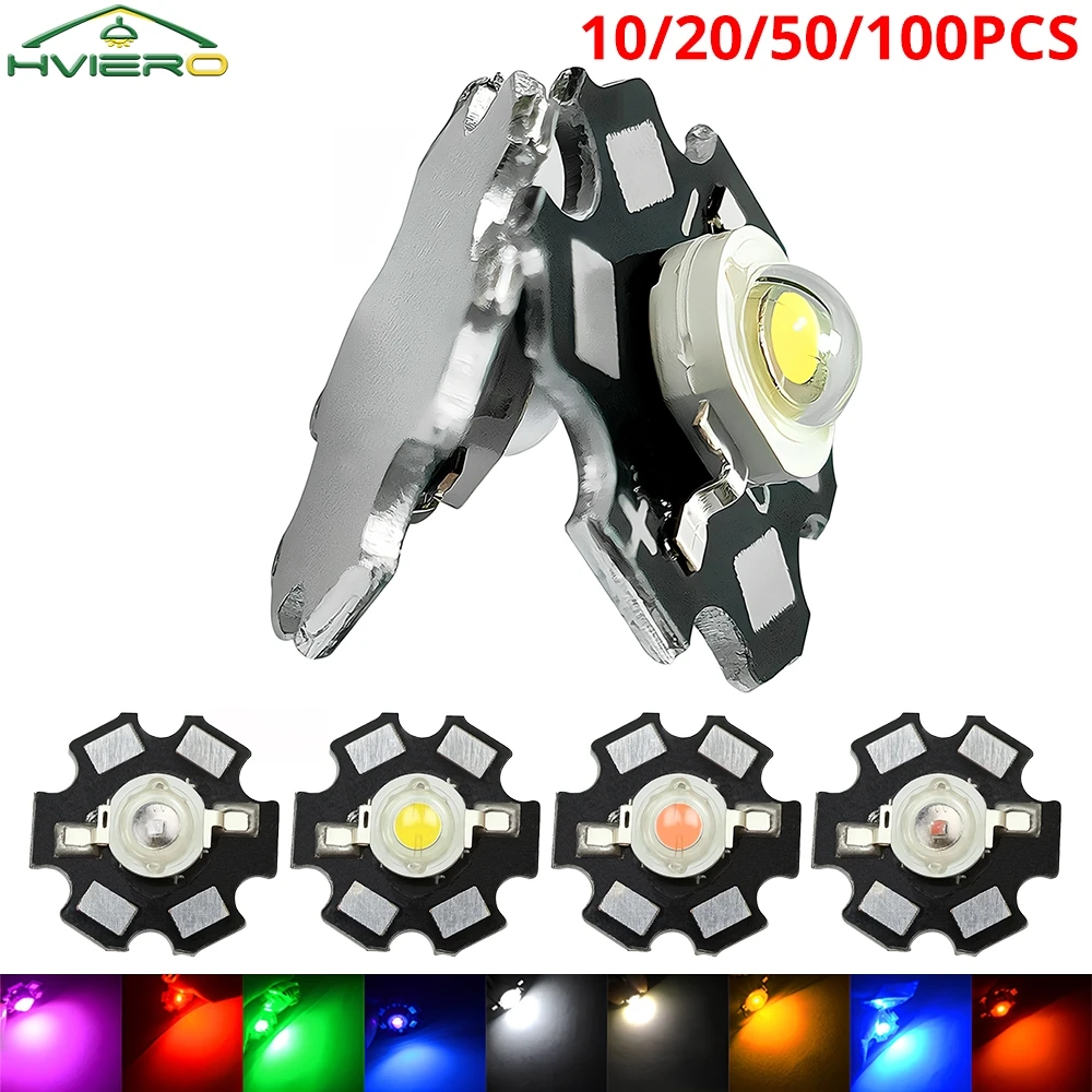 

High Power 3w Led Bulb Beads Chip Diodes Ambient Light Building Decoration Diy Led Garden Outdoor Decor Home Neon Sign Wall Lamp