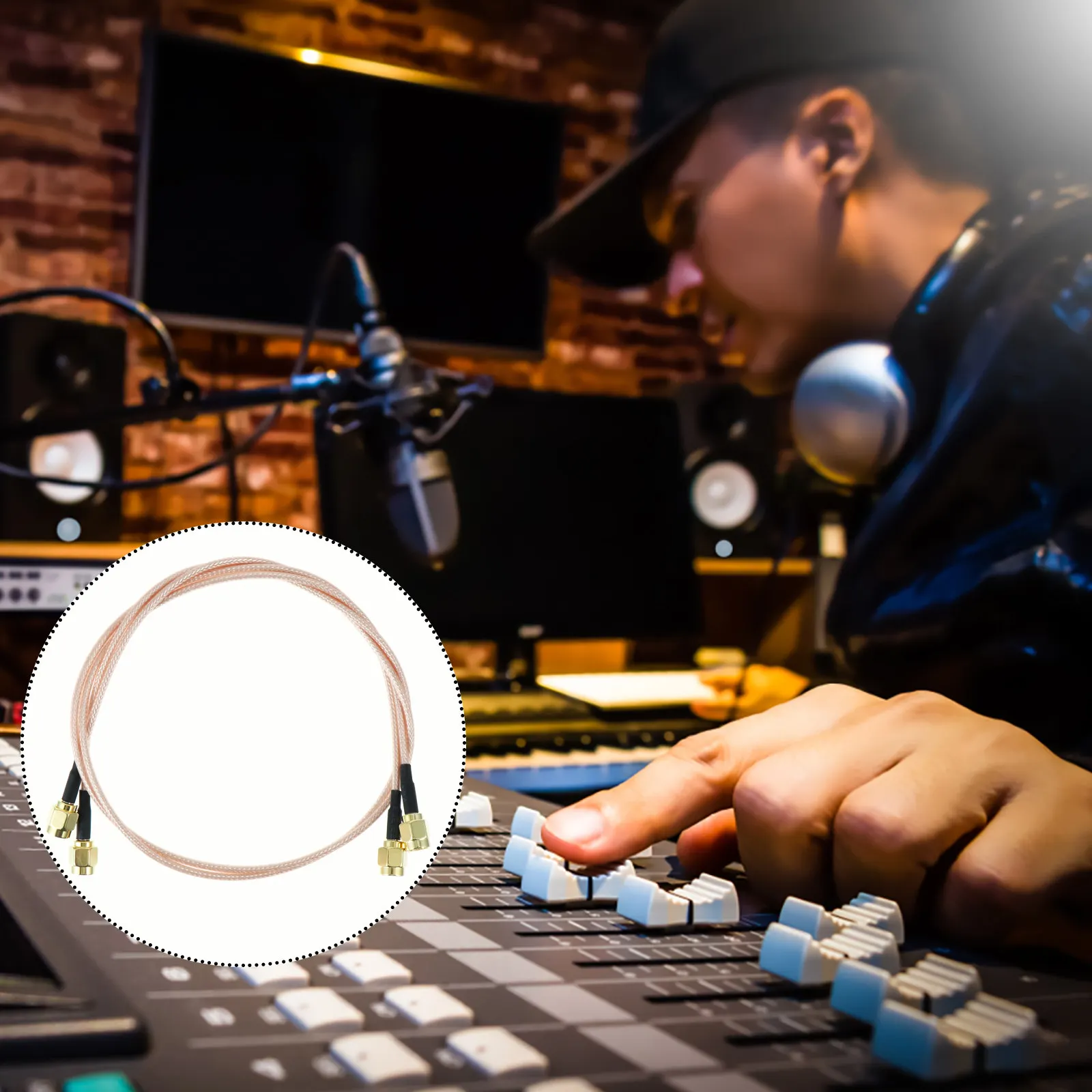 2Pcs Sma Male To Sm…