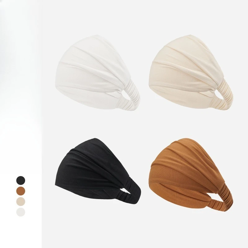 Banda Elástica Deportiva para el Cabello, Antitranspirante, para Fitness, Running, Yoga, para Hombres y Mujeres, para Ejercicio al Aire Libre, Herramienta de Peinado