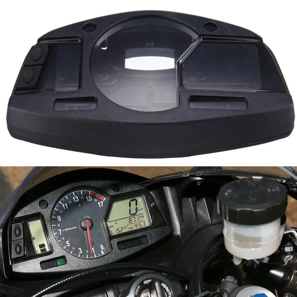 Velocímetro de motocicleta tacómetro instrumento medidor cubierta para Honda CBR600RR 2007-2012 2008 2009 2010 2011 versión estadounidense