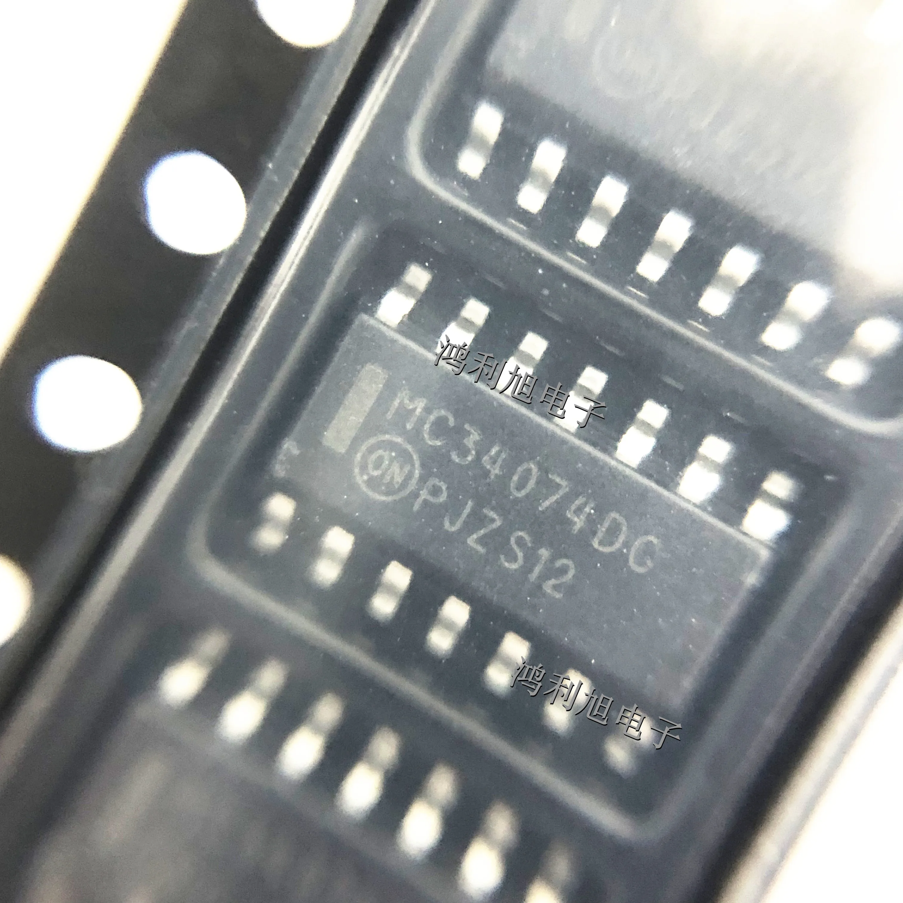 10PCS/Lot MC34074DR2G MARKING:MC34074DG Op Amp Quad GP ±22V/44V 14-Pin SOIC N T/R
