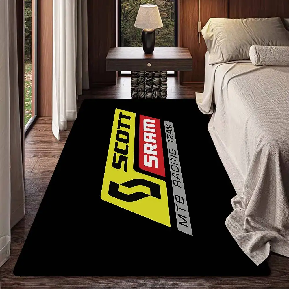 S-ScottS Bike Logo Bathroom Mat Anti-slip Absorb Water Long Strip Cushion Bedroon Mat Hotel Decor Mat