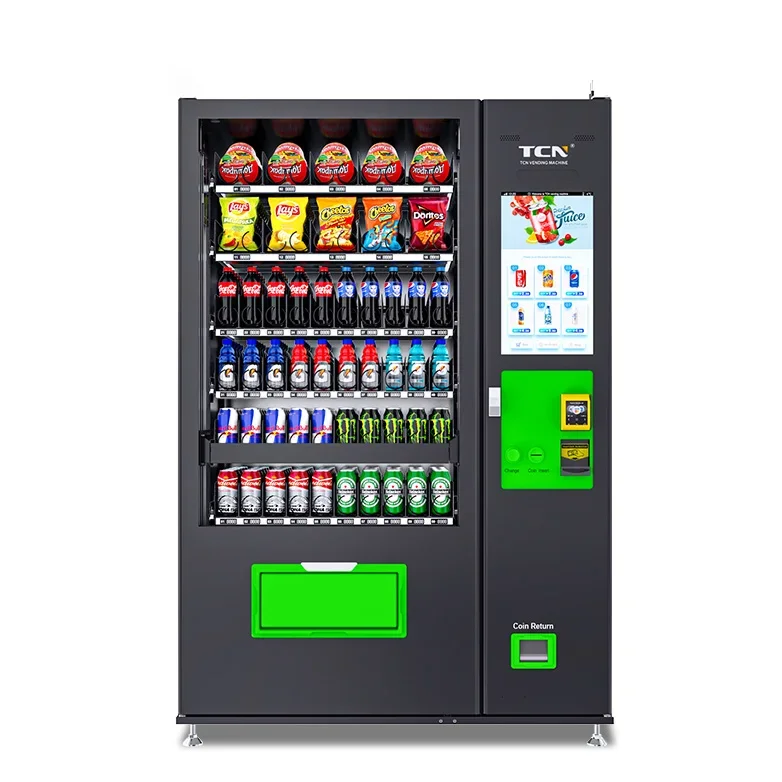 TCN Elevator Vending Machine Fruit And Drink Vend Machines For Small Businesses