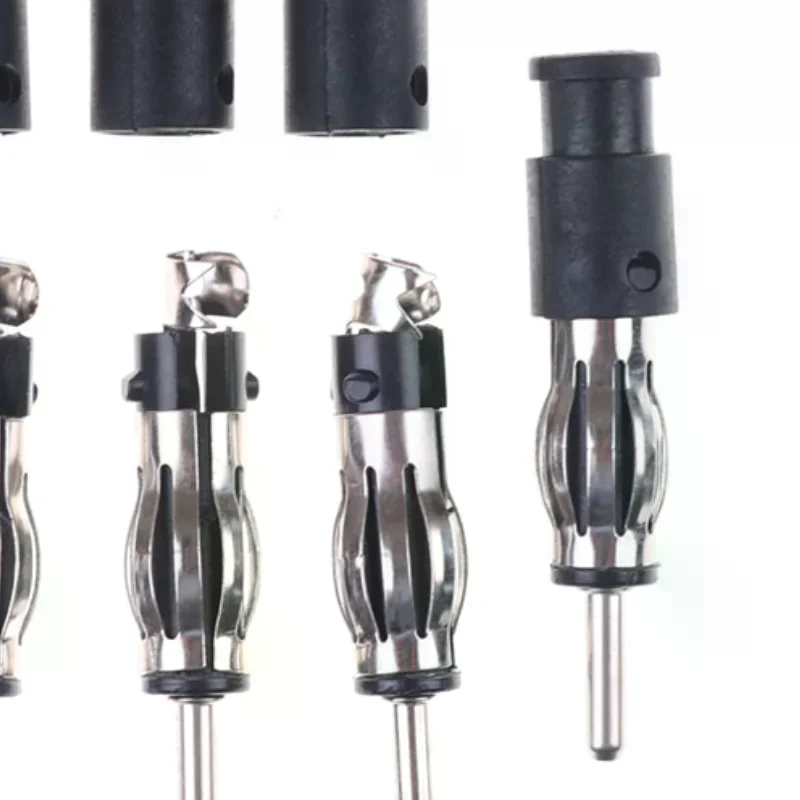 5pcs Auto Car CD Radio Aerial Antenna Plug Adapter Plastic Handle Connector
