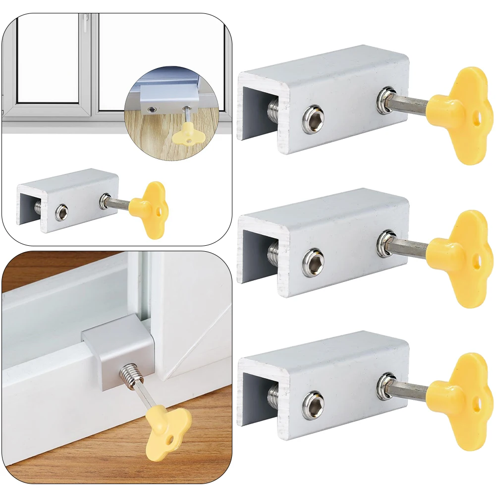 

Регулируемый ограничитель открывания дверей и окон (3 шт.) для гаражей, дома, защиты детей и животных (B)