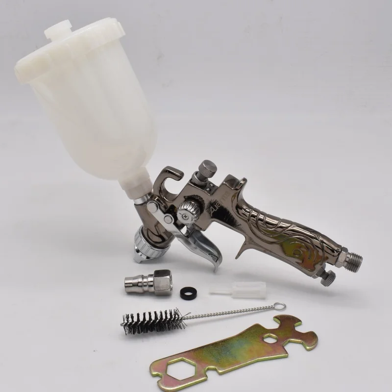 

Auarita Mini Spray Gun K-350 0.8mm nozzle Professional Airbrush Paint Spray Gun For Painting Car Aerograph Air Tools