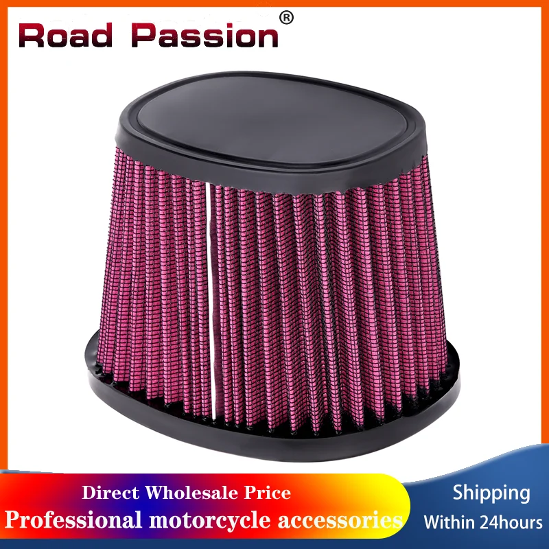 

Road Passion Motorcycle Air Intake Filter Cleaner For Harley 2018-2024 Cruiser Softail 2017-2025 Touring Trike M8 29400405