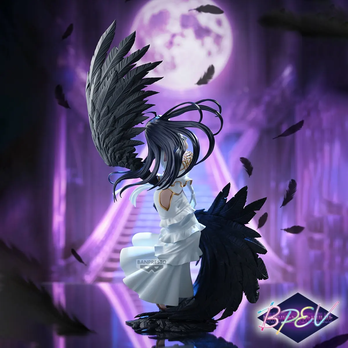 Originale BANDAI Banpresto Overlord albedo PVC Anime Figure Action Figure Giocattoli di modello