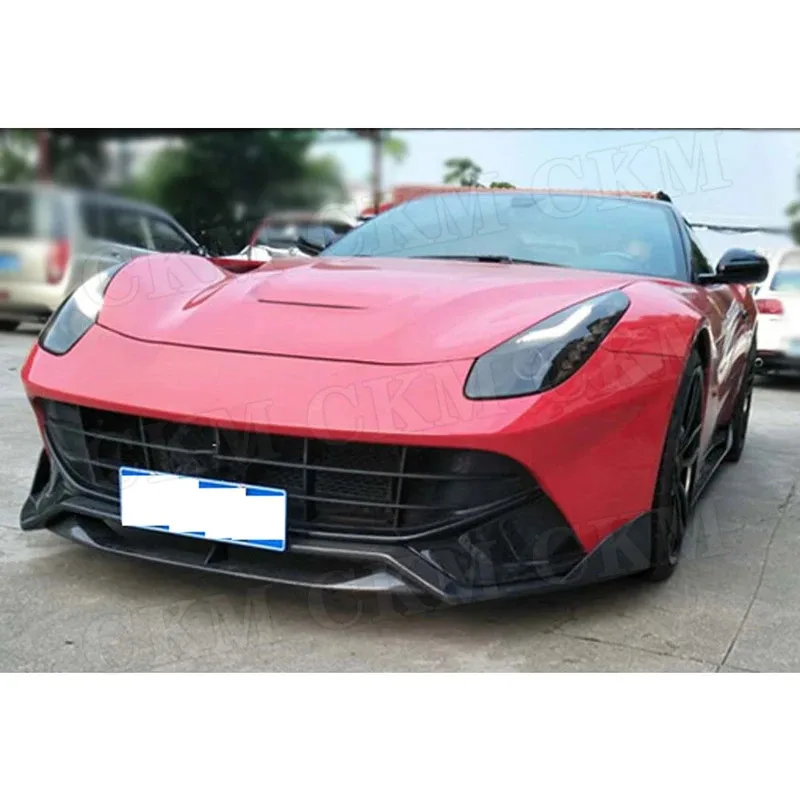 Carbon Fiber Body kit Front Lip Side Skirts Bumper Diffuser Rear Spoiler F12 Berlinetta 2013-2016