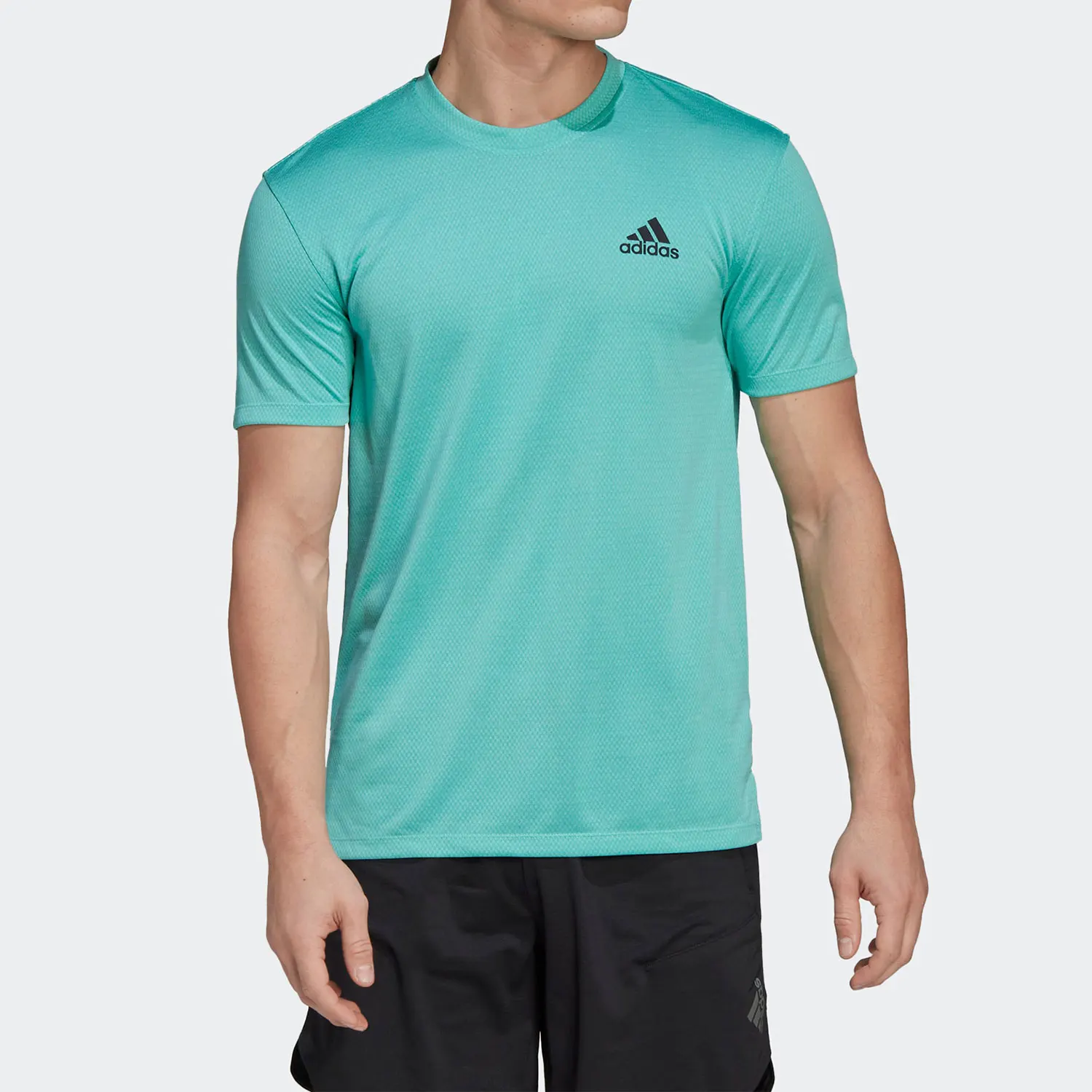 Adidas genuine new training men's sports short sleeved T-shirt HT9057