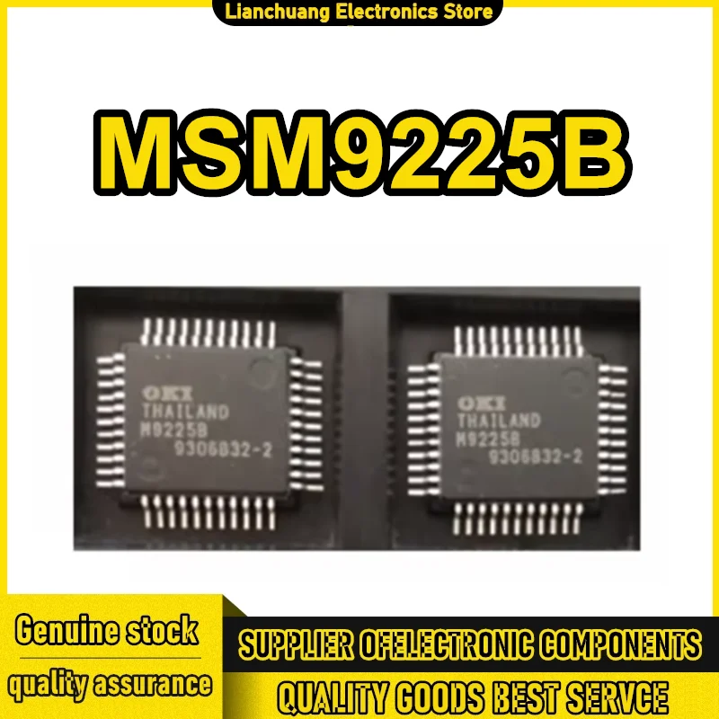 

MSM9225B M9225B MSM9225 M9225 QFP-44 IC-чип 100% новый оригинал в наличии