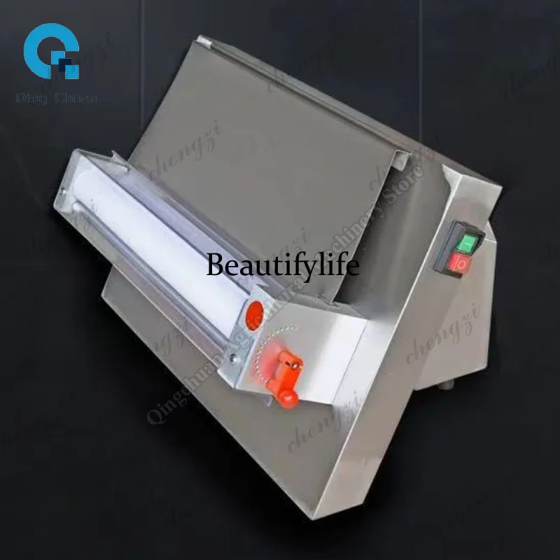 81Pizza Forming Machine Commercial Stainless Steel 3-15 Inch Large Semi-automatic Pizza Blank Machine Desktop Dough Press Machin