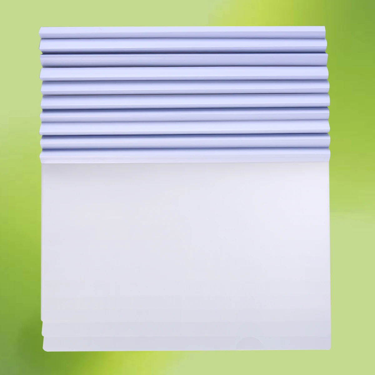 

10pcs File Folder Transparent Slide Clamp A4 Size Non Slip Locking Bar Paper Cover Files Organizer Report Binder