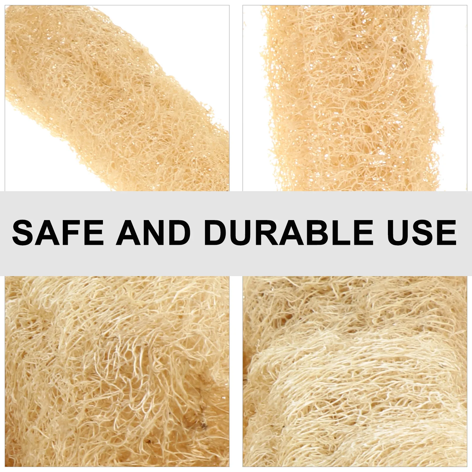 

5pcs Natural Loofah For Pet Chewing Teeth Cleaning Bath Scrubbing Body Sponge Scrubber Hamster Rabbit Guinea Pig Chew Pet