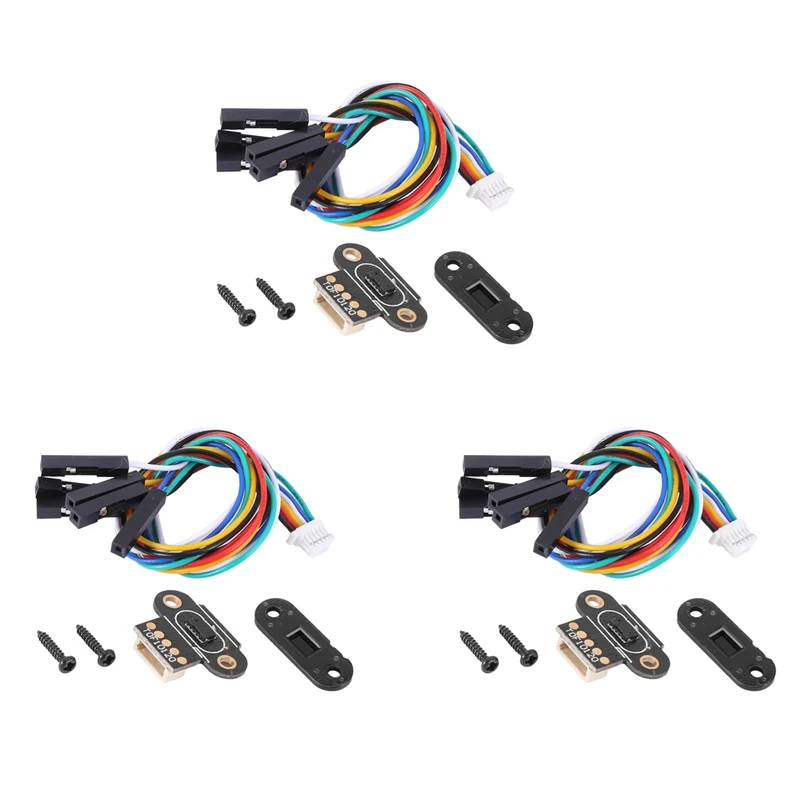 【HOT】3X ช่วงเซนเซอร์โมดูล 10-180 ซม.เซ็นเซอร์ระยะทาง Tof10120 เซ็นเซอร์ระยะทาง Uart I2C เอาต์พุต 3-5V Rs232 อินเทอร์เฟซ