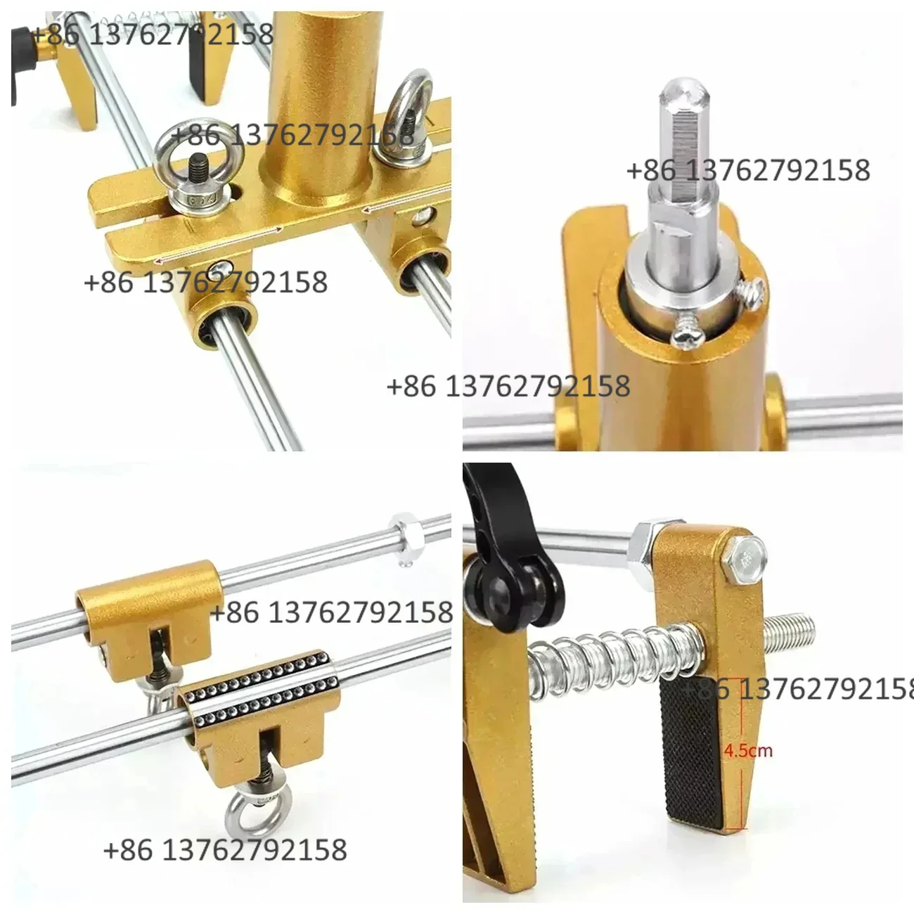 Woodworking Door Lock Slotting Punching Machine Solid Wood Door Opener Quick Tool For Indoor Door Lock Installation
