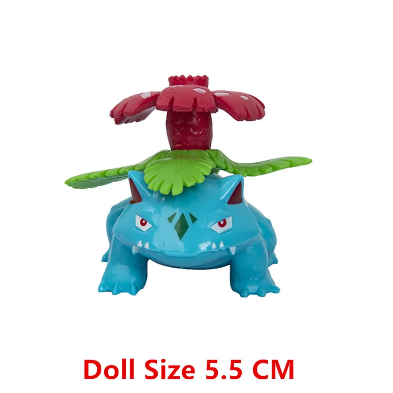 Pokemon 4-9 cm Spielzeugfiguren, Cartoon-Film-Anime-Figuren, Gengar, Pikachu, Eevee, Sammlerpuppen, Kindergeburtstag, beste Festivalgeschenke – Detail 10